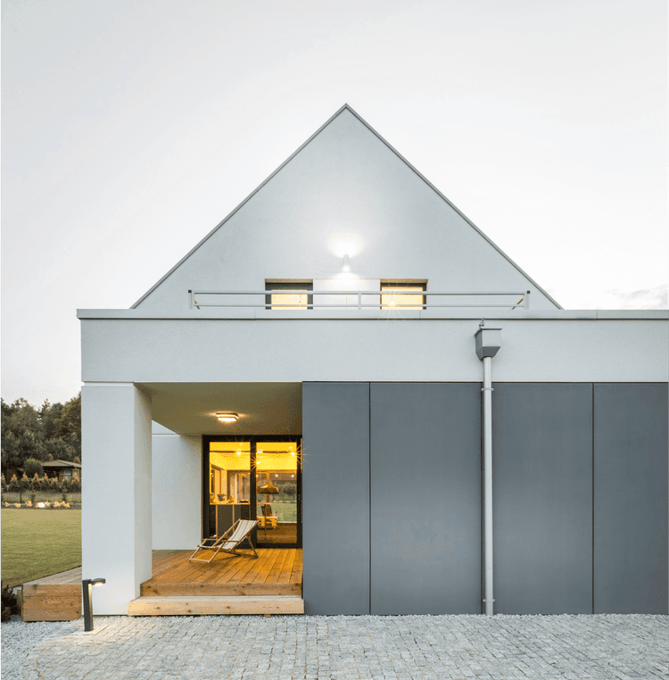 modern house image